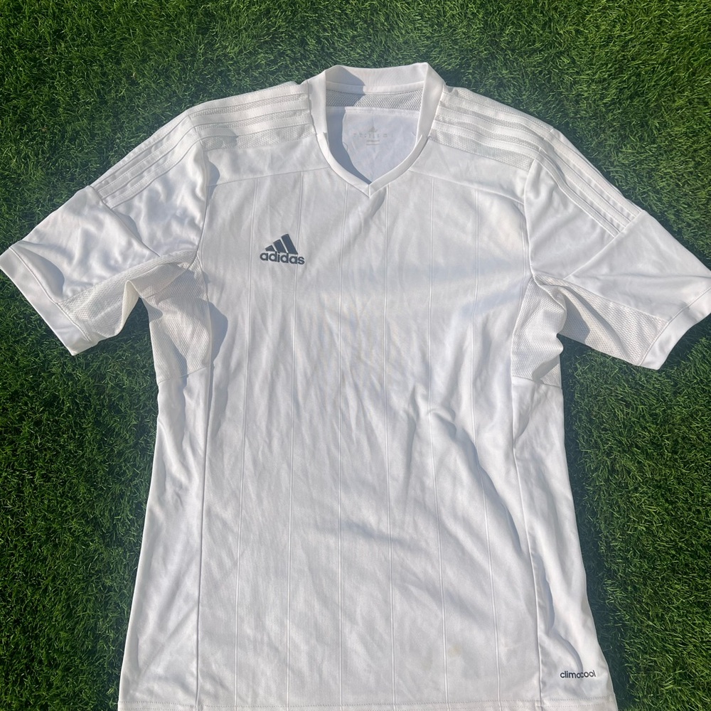 Adidas Men's White Performance Jersey